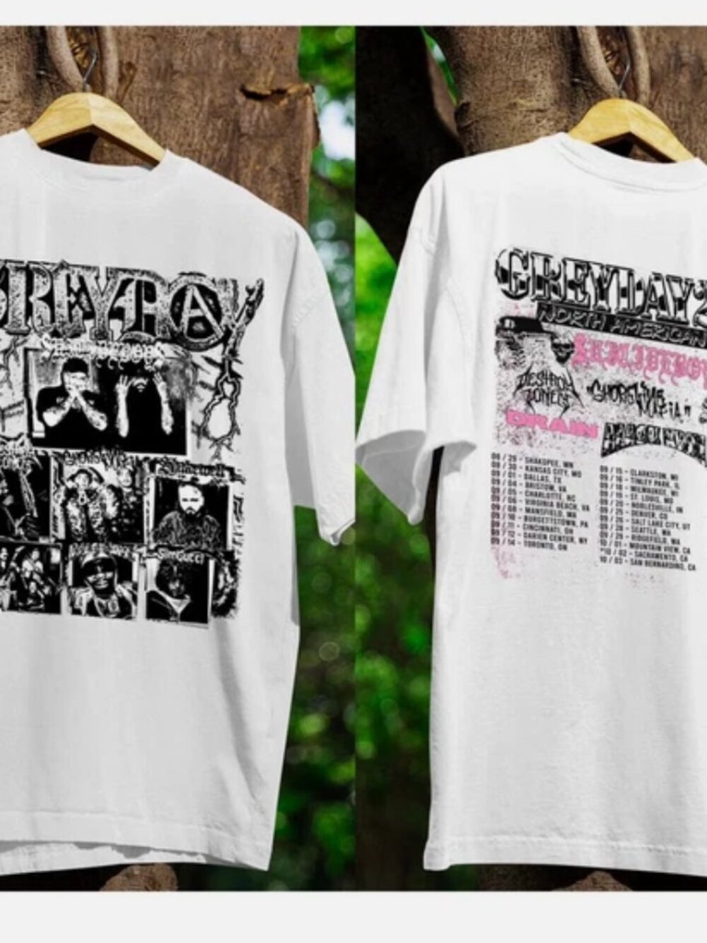 Grey Day 2026 Tour T-Shirt, Suicideboys Concert T Shirt